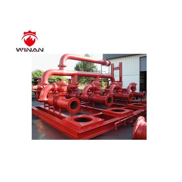 Fire Sprinkler Engine Driven Packaged Fire Pump Systems 740-3000r/Min Speed