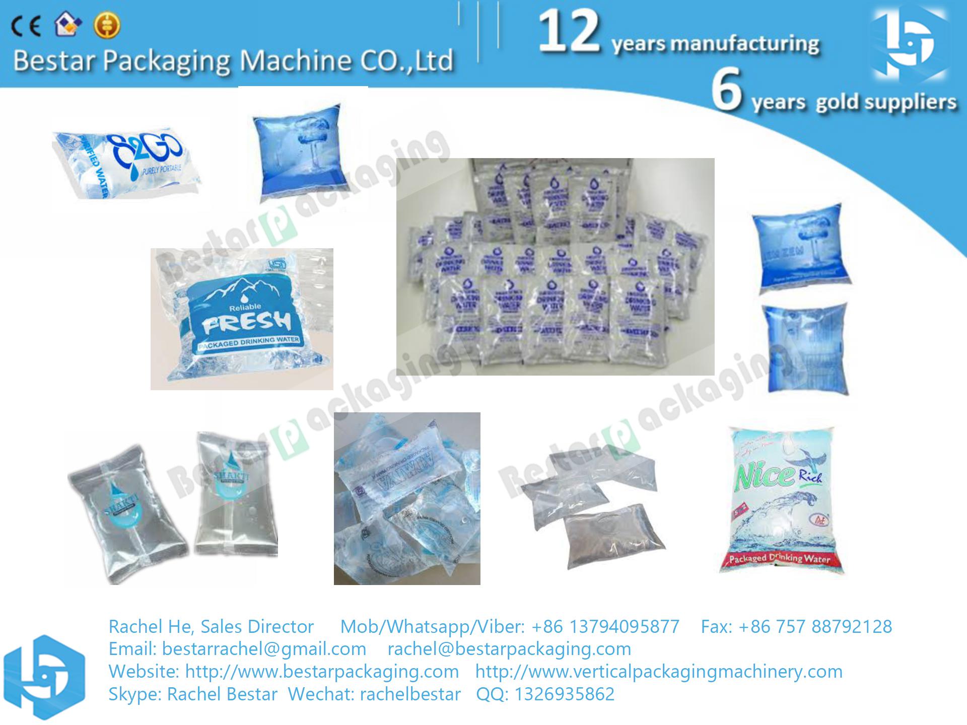 Automatic liquid packing machine, pouch water packing machine