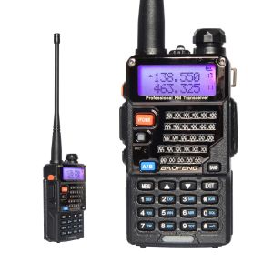 Quality Two Way Dual Band Two Way Radio UV-5RE UHF+VHF 136-174MHz+400-520MHz Frequency for sale