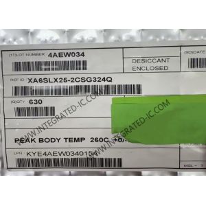 Quality XA6SLX25-2CSG324Q Field Programmable Gate Array 1080MHz Programmable Logic IC for sale