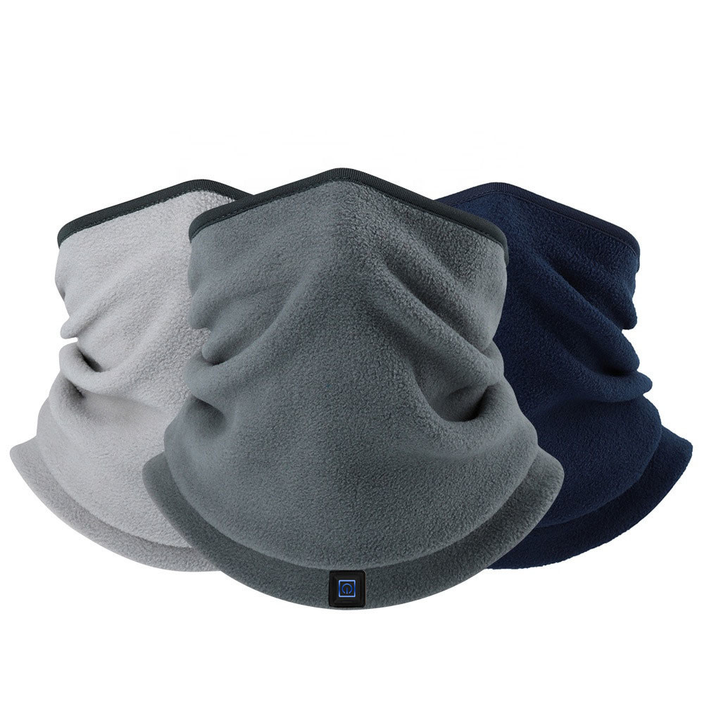 USB Charging Electric Heating Scarf , Neck Gaiter Warmer Washable ODM
