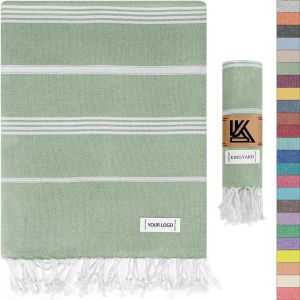 China Personalized Super Absorbent Oversized Cotton Beach Towel Sustainable and Lightweight on sale