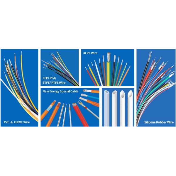 200C High Temperature 600V Rated Voltage Super Soft Silicone Battery Cable for Energy Storage Systems