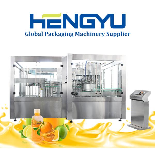 Intelligent System Backend Cooling Linkage Function Hot-fill Containers Different Bottle Types Juice Hot Filling Machine