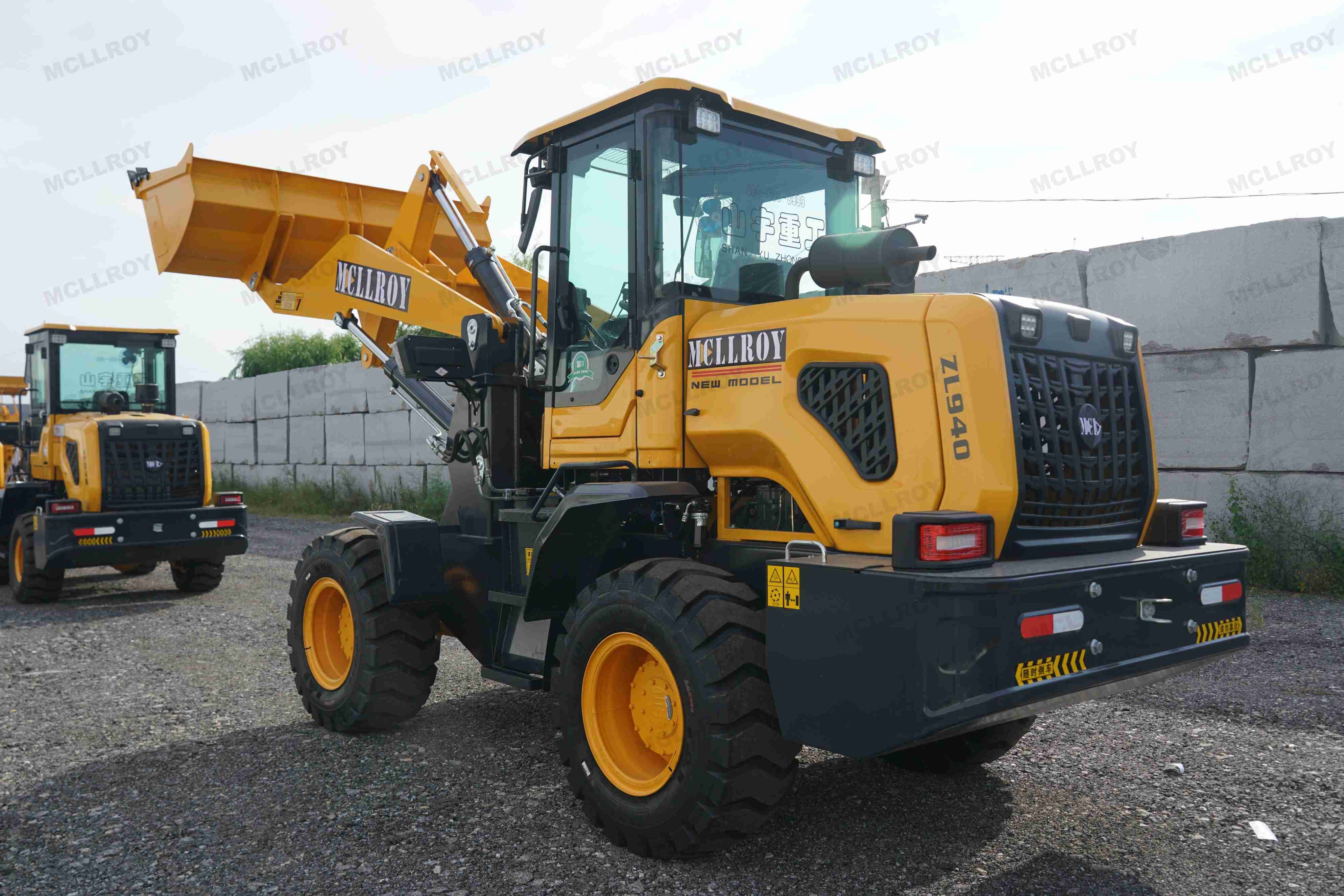 Quality 81kw Power Compact Wheel Loaders 2 Tons Changfa 4102 Engine for sale