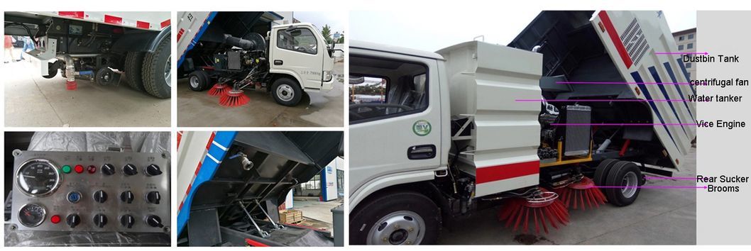 HOWO Good Price 8cbm Cleaning City Street Road Sweeper Truck