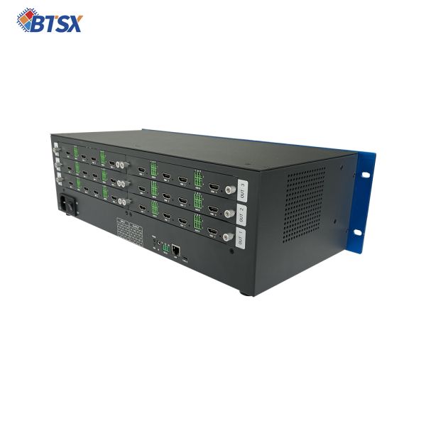 Audio Frequency Output HDMI Video Wall Controller 12 x HDMI 2.0 Input Interface for Immersive Viewing Experience
