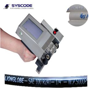 AC100V Handheld Inkjet Printer Wireless Handheld Barcode Label Printer