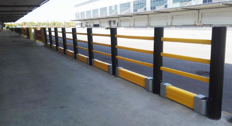 ME+  Safety Barrier Warehouse flexible anti-collision system   FS-2023A