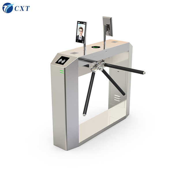 Smart Standard Tripod Turnstile Gate 1200x220x980mm with RS232/RS485 Communication and 25-32 Persons/Min Throughput