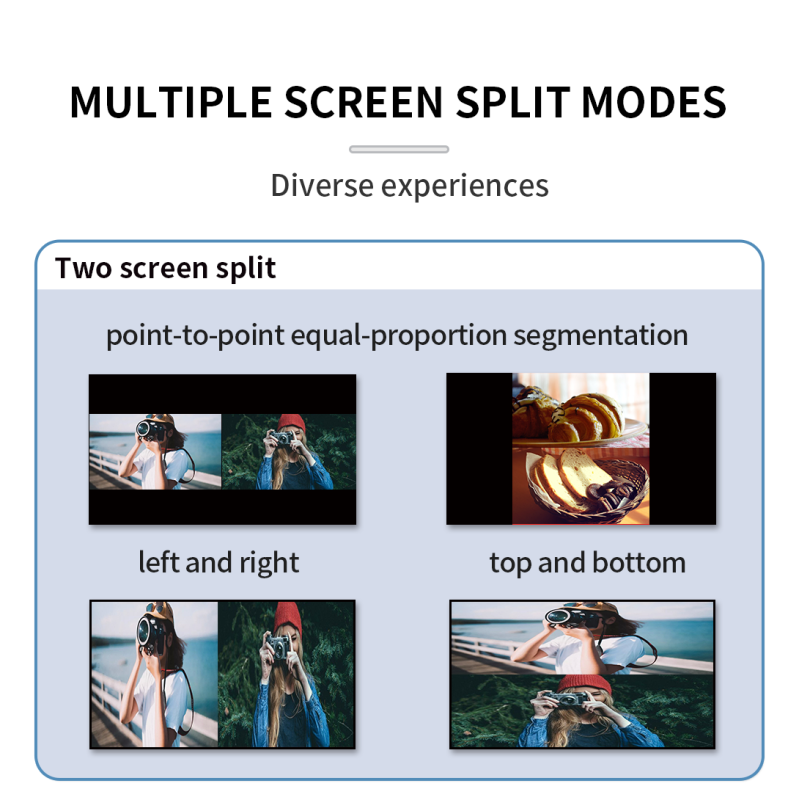 4K60 Video Wall Controller with 4 HDMI Inputs and Seamless Switching for Multi-Screen Display