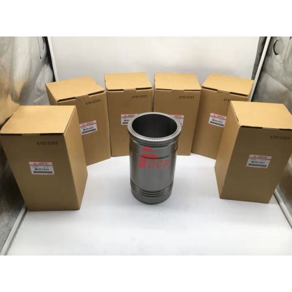 ME051633 6D24 Cylinder Liner For Mitsubishi Diesel Engine Parts