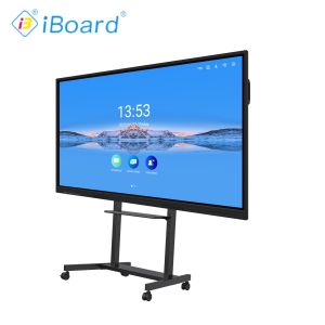 Quality 75 inch Interactive Flat Panel Basic Android System Writing Software with AI Function Cheaper Costs Powerful Function for sale