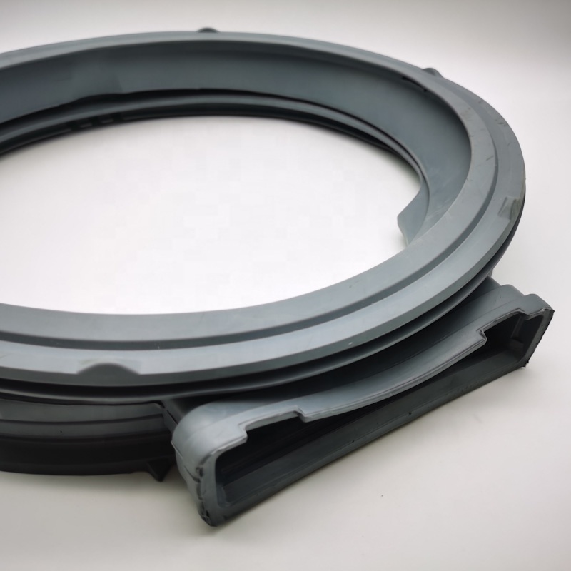 Grey MDS64233201 Washing Machine Rubber Door Seal Gasket Prevent Water Leakage