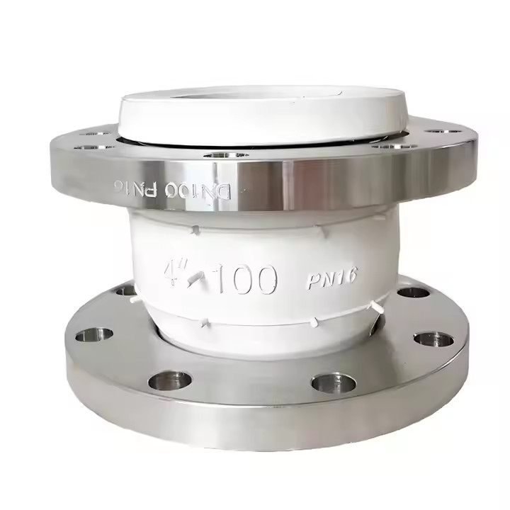 Food Grade Silicone Rubber Expansion Joint with Flange – Forged for Hygienic Applications