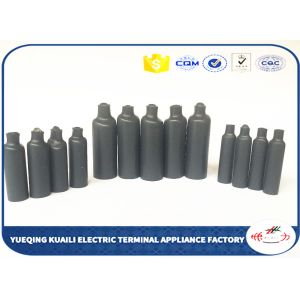 Quality AMC Adhesive lined Polyolefin Mini Insulating Caps Black And Transparent for sale