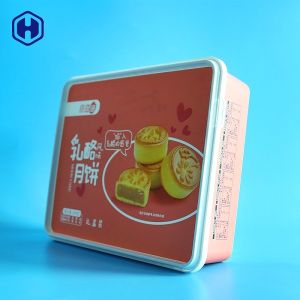 Quality Anti - Counterfeiting Plastic Cupcake Boxes With Closed Square Cover for sale