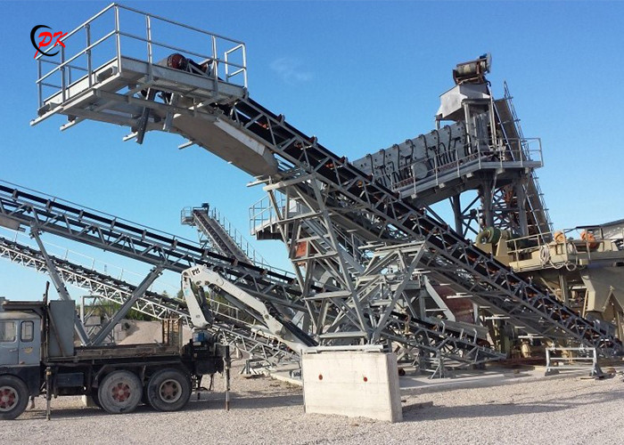 Slant Petroleum Coke Belt Conveyor