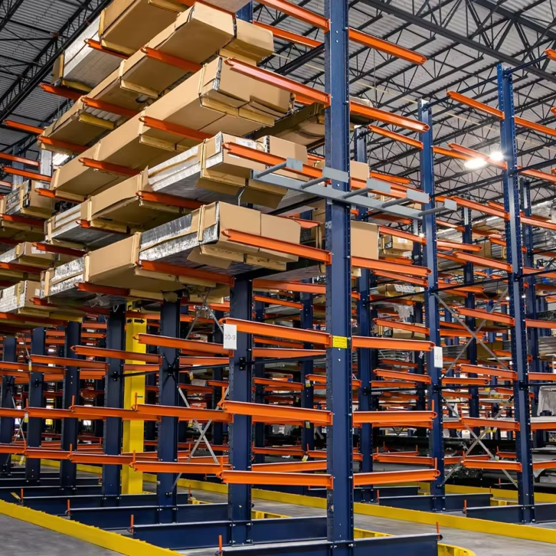 Industrial Plant Storage Cantilever Arm Racking Warehouse Pipe Storage Rack System