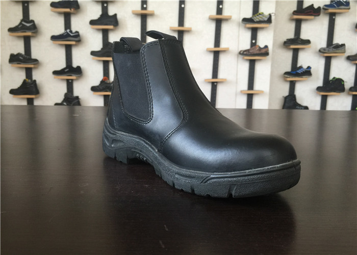 High Class Leather Ladies Safety Shoes Oxford Fabric Cool Steel Toe Shoes