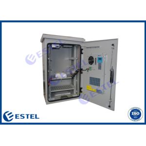 China Steel  IP55 19inch Rack Pole Mount Weatherproof Enclosure on sale