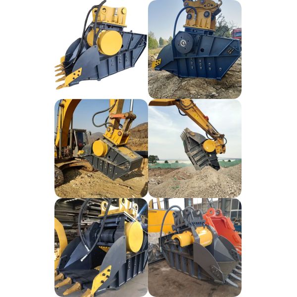 Fine Excavator Screening Bucket for Construction Rock Stone Soil Sorting