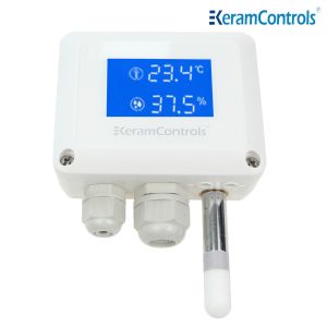Quality 4-20mA LCD Display Temp Humidity Transmitter For Greenhouse for sale