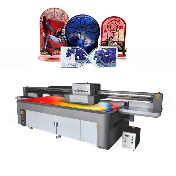 High Speed Large Format UV Flatbed Printer - Operation View