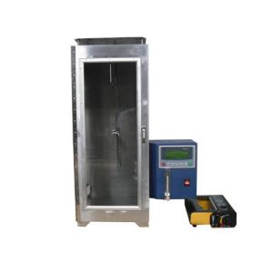 China ASTM D6413-99 Vertical Flammability Chamber / Combustion Performance Tester With Steel White Color on sale