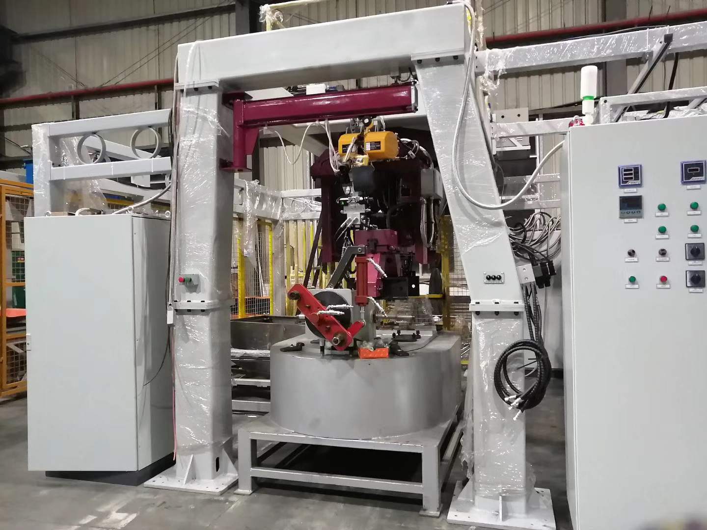 Brass Low Pressure Die Casting Machine Corrosion Resistant For Water Meters