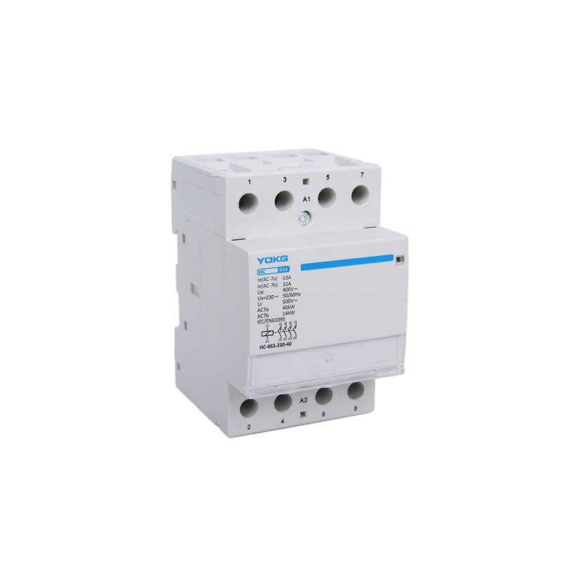 1NO 1NC 50 60Hz Frequency 24V Silver Point Electrical AC Contactor 2NO