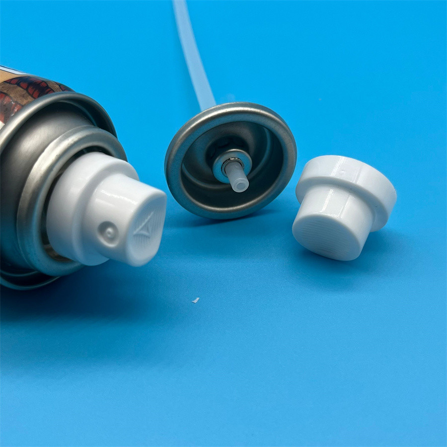 Efficient Dry Shampoo Spray Valve with Actuator Quick Release Design for On the Go Use