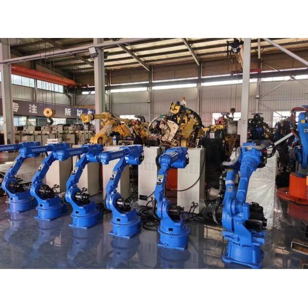 2650mm Reach And Repeatability ±0.2mm Automatic Spot Welding Machine Yaskawa ES200D For Industrial Welding / Palletizing