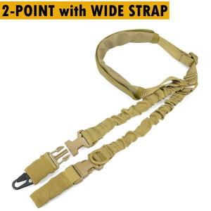 Quality Adjustable Tactical Gun Sling Rope Wide Shoulder Strap Cover for sale