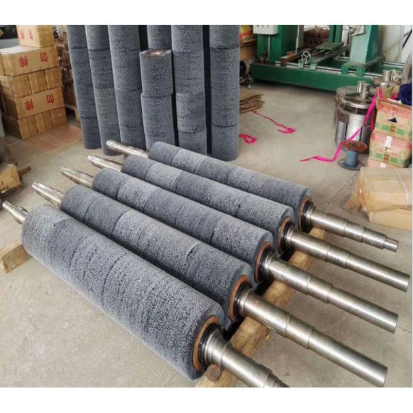 Grinding Sander Brush Roller Abrasive Wire Steel Wire Roller Steel Wire Polishing Brush Roller