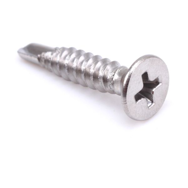 410 Stainless Steel Phillips Drive Countersunk Head Drilling Tapping Screws