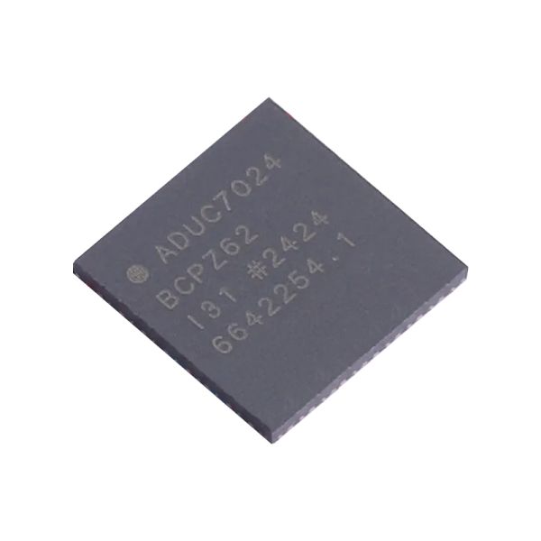 ADUC7024BCPZ62-RL7 ARM Microcontroller MCU with 12-Bit Analog I/O 62 kB Flash Memory and 41.78 MHz Clock Frequency