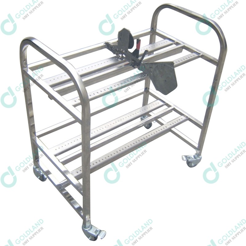 Two Layer 400 Pieces Used Sanyo SMT Feeder Carts