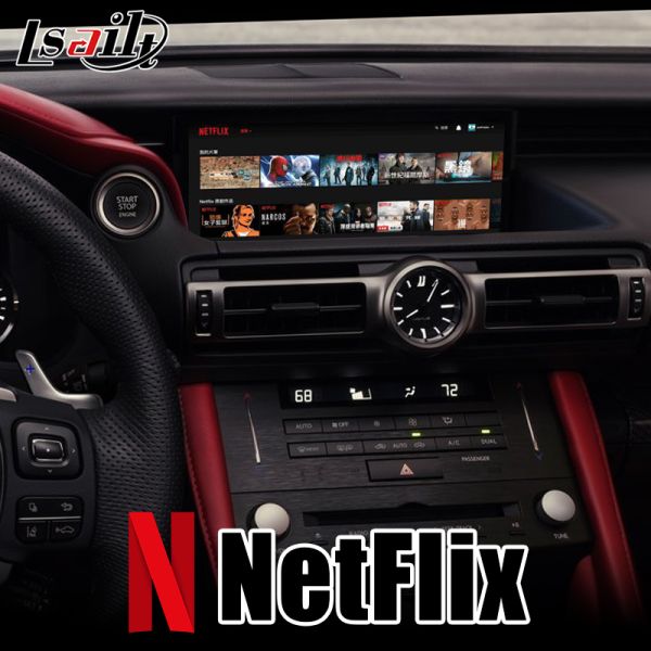 PDI Android 9.0 Lexus Video Interface for IS LX RX with CarPlay , Android Auto,NetFlix for RC300h 2013-2021 RCF
