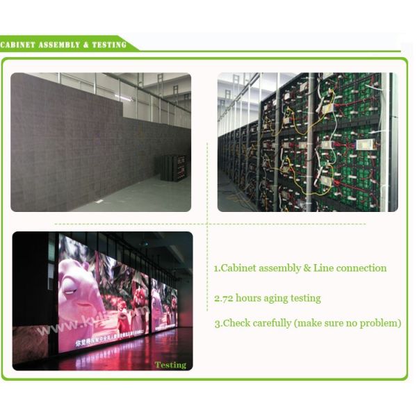 P10 Outdoor LED Display Module 10mm Pixel Pitch 10000cd/sqm