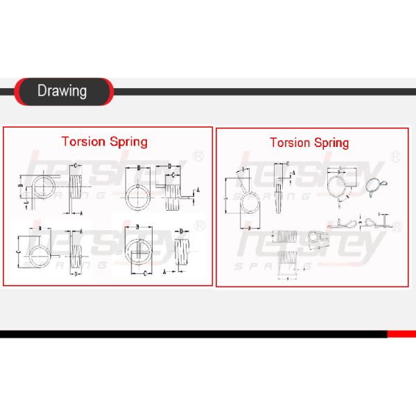 Can Light Torsion Spring Bracket Recessed Lighting LED Downlight Retaining