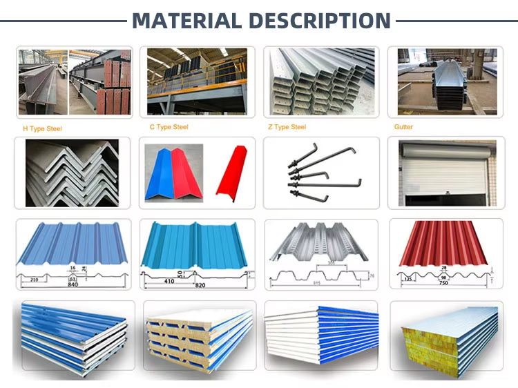 Customized Prefabricated Light Steel Structure Warehouse