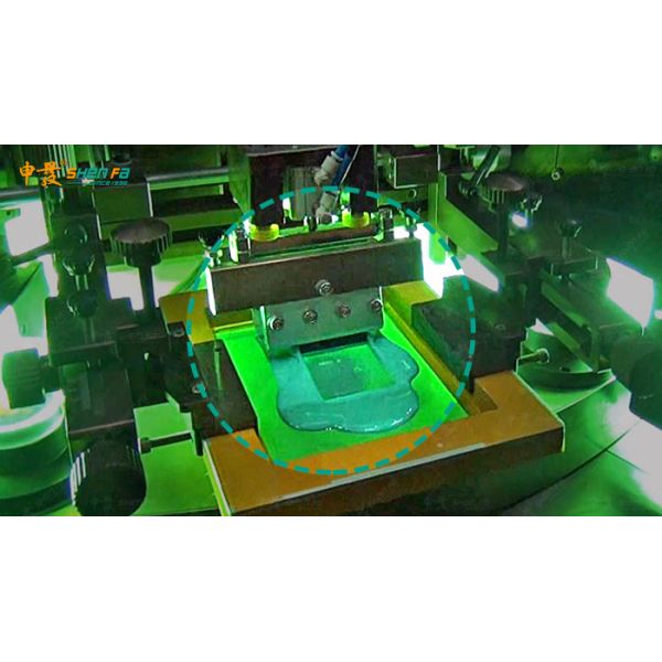 Plane Automatic Screen Printing Machine For Foundation Box 380V