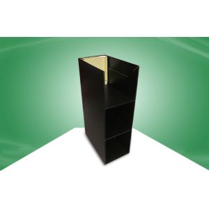 Quality Three Shelf POP Cardboard Display Stands With Flexo Printing for sale