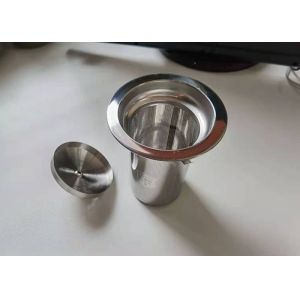 Quality 5cm Reusable Sus304 FDA Metal Tea Strainer With Lid for sale