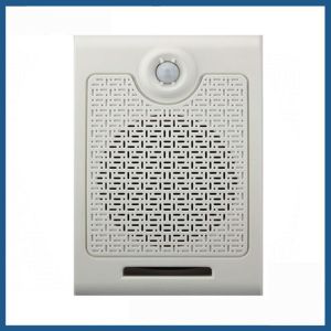 Quality COMER motion sensor activated alarm speaker voice prompt devices for sale