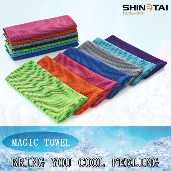 Quality Instant Cool PVA Sports Swimming Running Cool Towel for sale