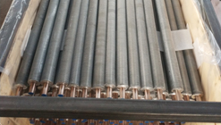 DELLOK 0.5mm Tube Wall Thickness Extruded Fin Tube for Powder Coating/ Galvanizing