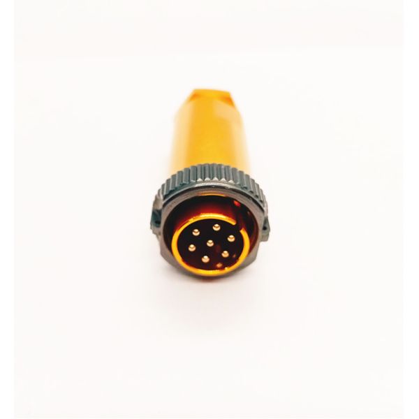 Russian Standard PC Series 10 Pins Aluminum Alloy Bakelite Insulator Circular Electrical Connector