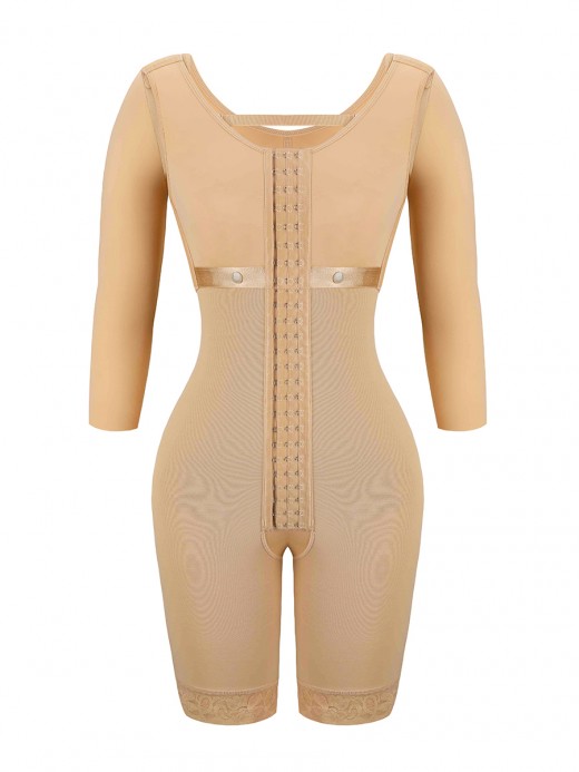 HEXIN Design Fat Tummy Trimmer Compression Body Shaper for Women Customized Labels
